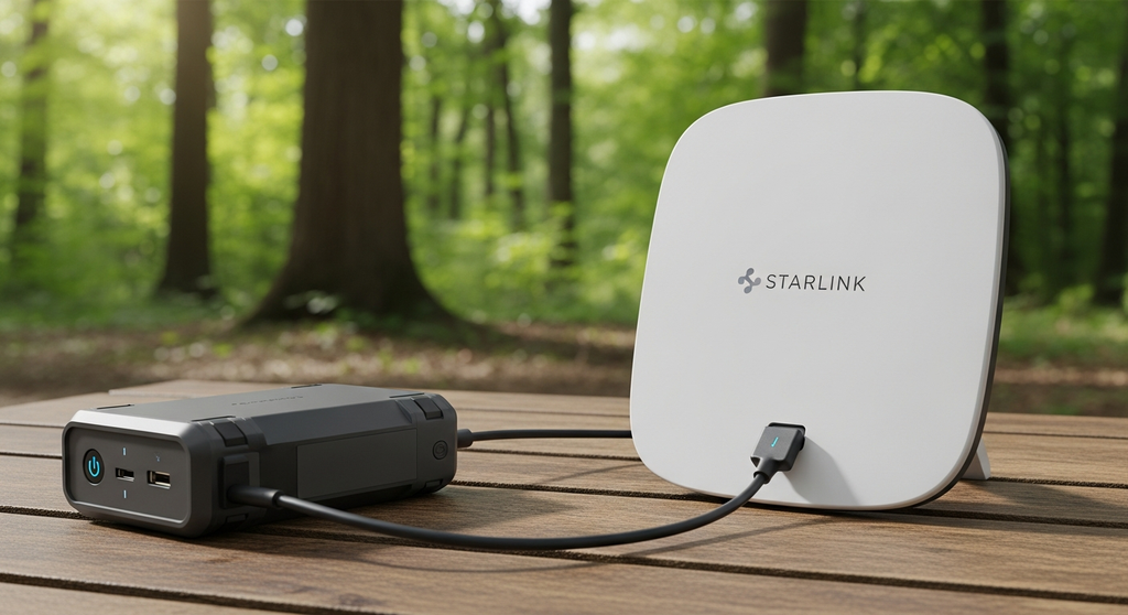 Starlink Mini on Table