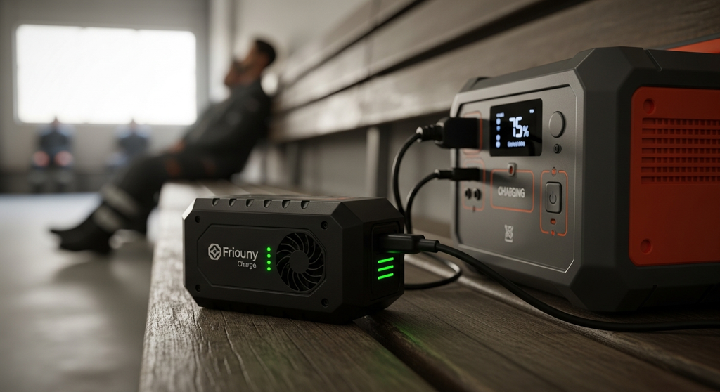 Air Conditioned Clothing Charging